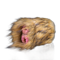 Monkey Shape Fantasy Animal Masturbator, Silicone Vaginal Doll With Furry