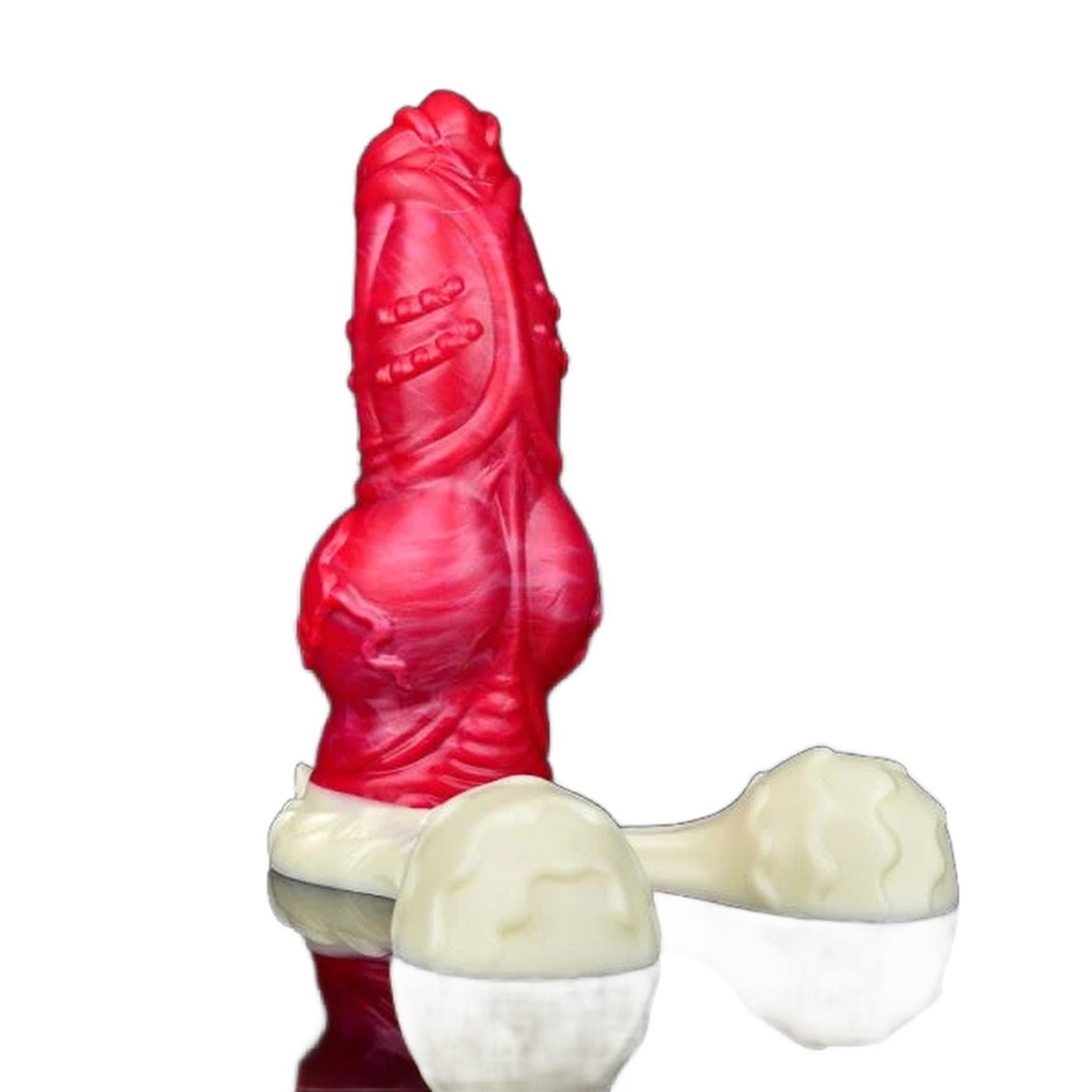 Monster Dildo Red Devils Liam Penis Silicone Fantasy Dildo