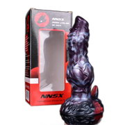 N-5181 Hellfire Dog Augus Penis Fantasy Monster Silicone Dildo For Woman Masturbation