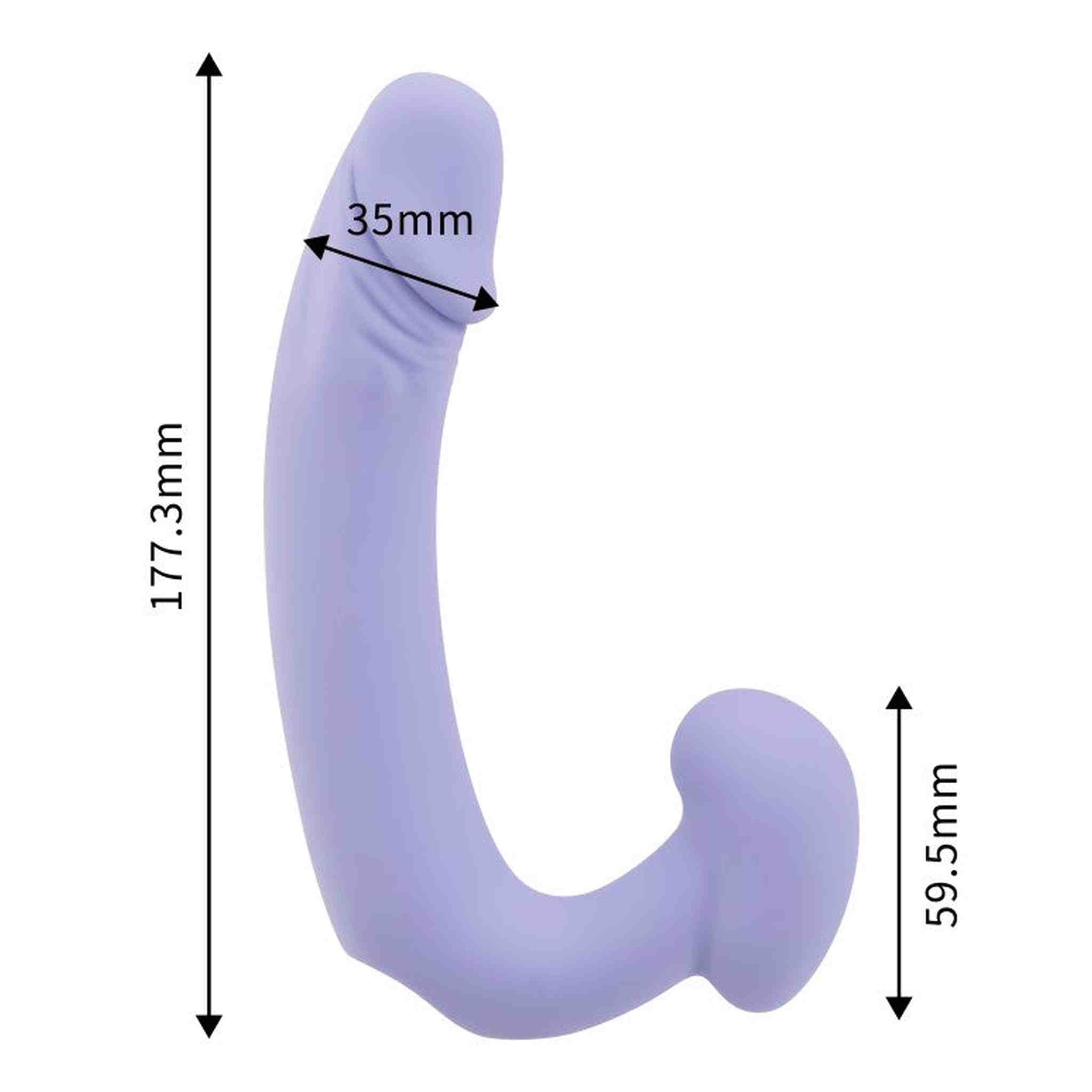 Nox Vibratore Strapless Anatomico