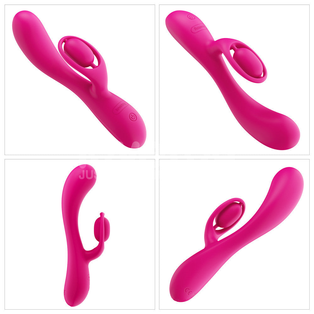 Orbit Vibratore Rabbit con Stimolatore Rotante