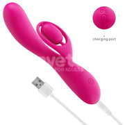 Orbit Vibratore Rabbit con Stimolatore Rotante