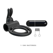 Osmond Anello Vibrante Doppio in Silicone Medicale