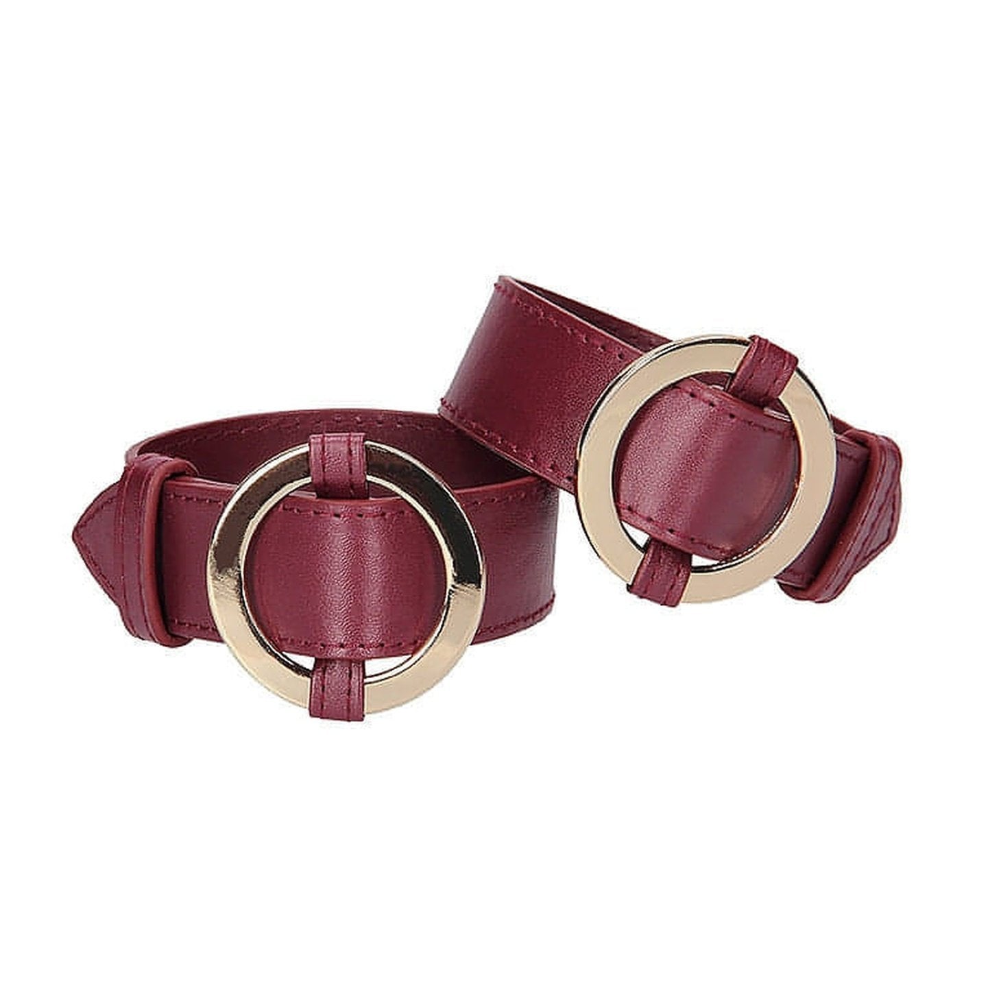 Ouch Halo - Wrist & Ankle Cuffs - Burgundy Ouch!