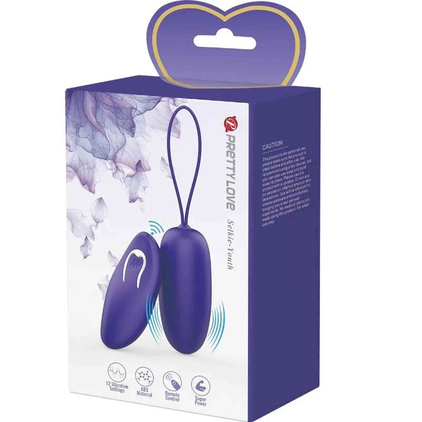 Ovetto Vibrante Wireless Selkie Youth con 12 vibrazioni