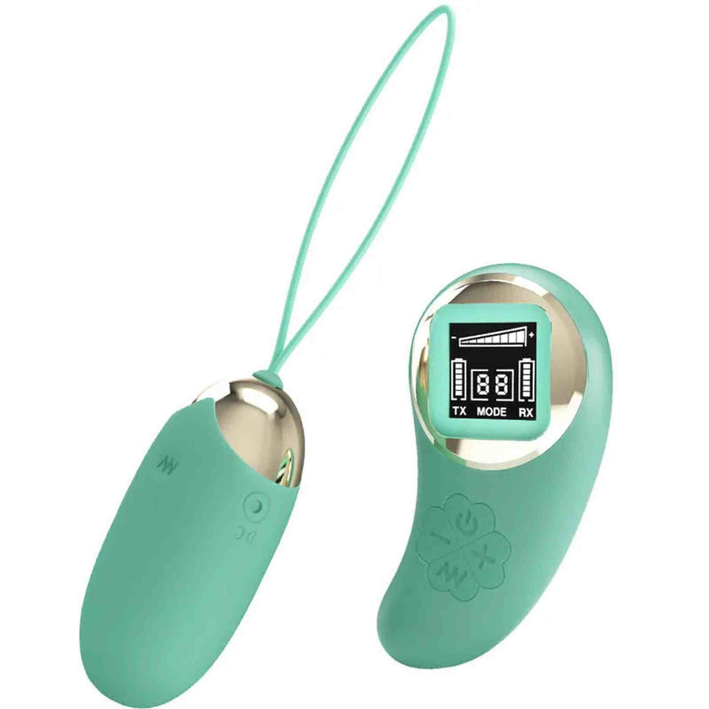 Ovetto Vibrante Wireless con Comando a Distanza e Schermo LCD per tenere sotto controllo vibrazione e stato batteria