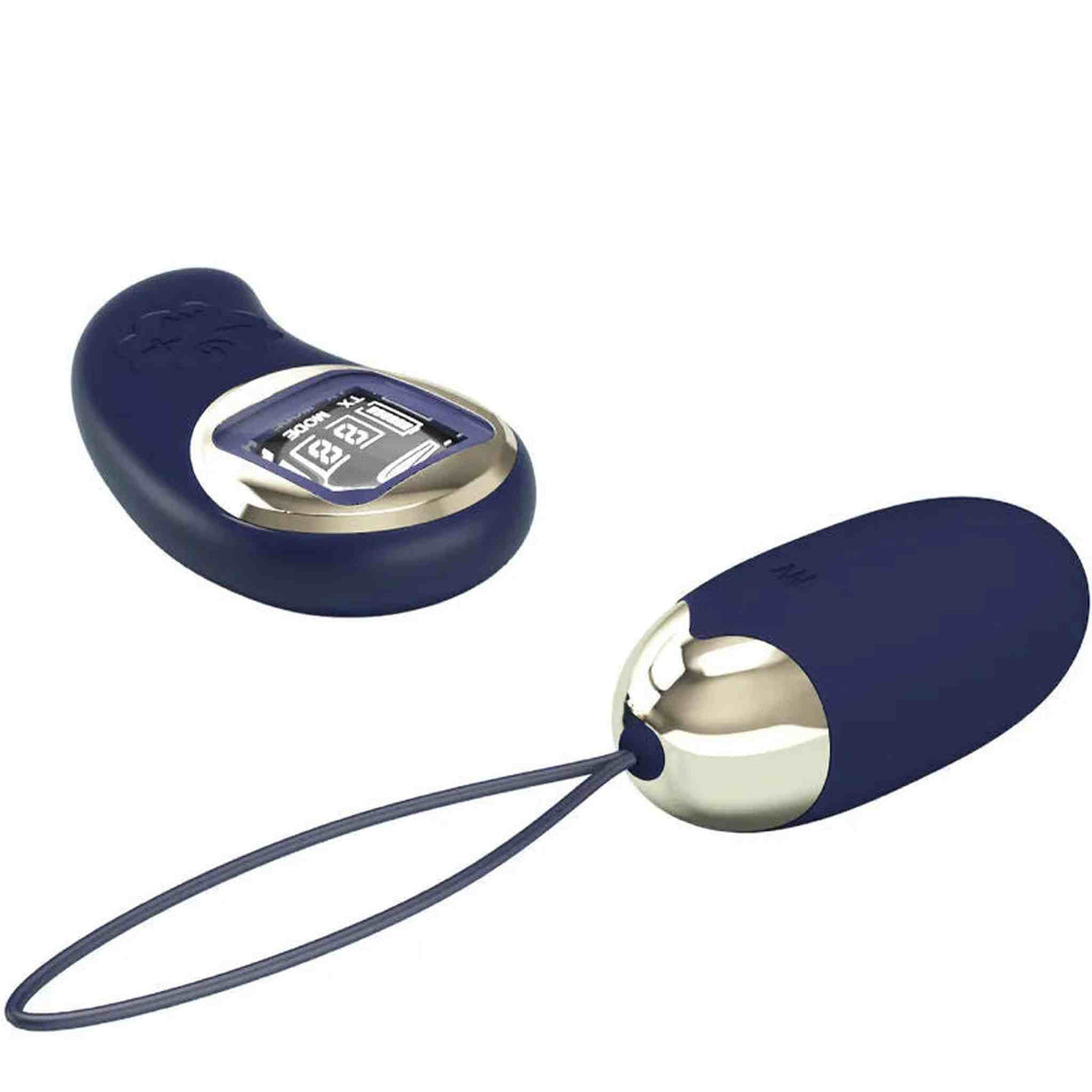 Ovetto Vibrante Wireless con Comando a Distanza e Schermo LCD per tenere sotto controllo vibrazione e stato batteria