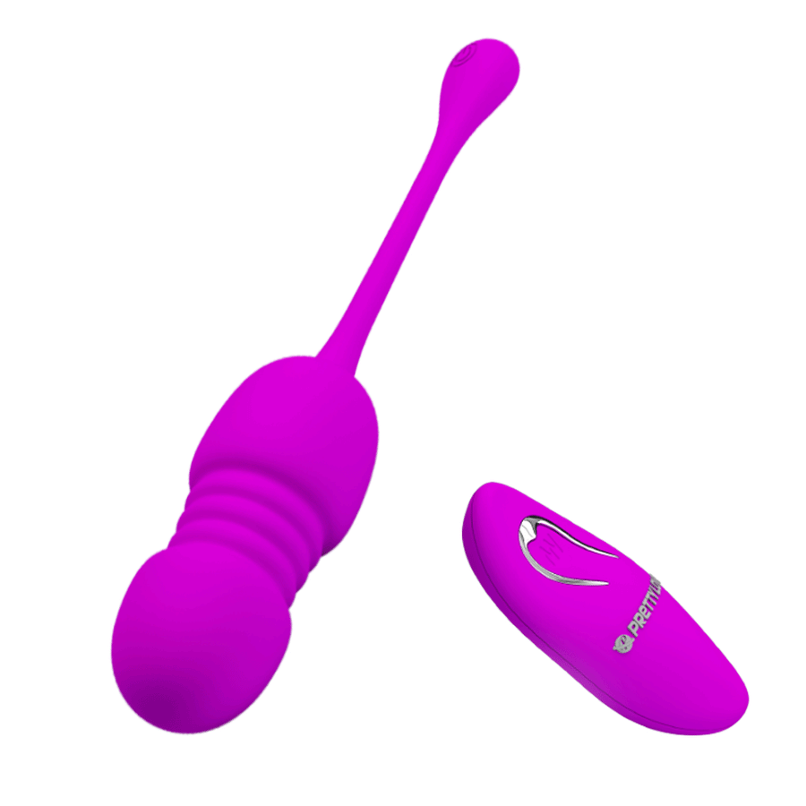 Ovetto Vibrante Wireless con Movimento di Up & Down per un piacere Extra