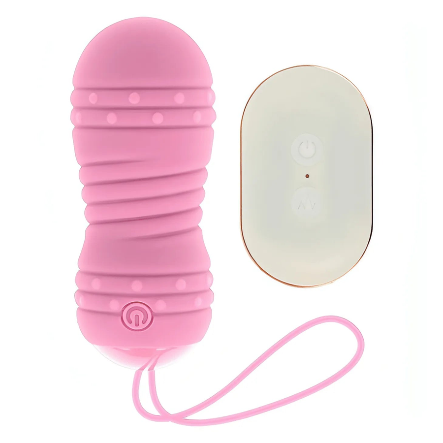 Wireless Vibrating Egg with Rotating Pearls