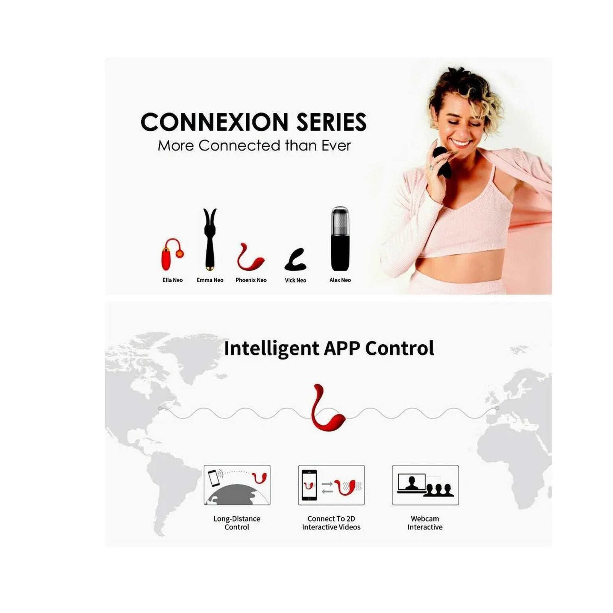 Ovetto Vibrante con Controllo Da APP Mobile Phoenix Neo