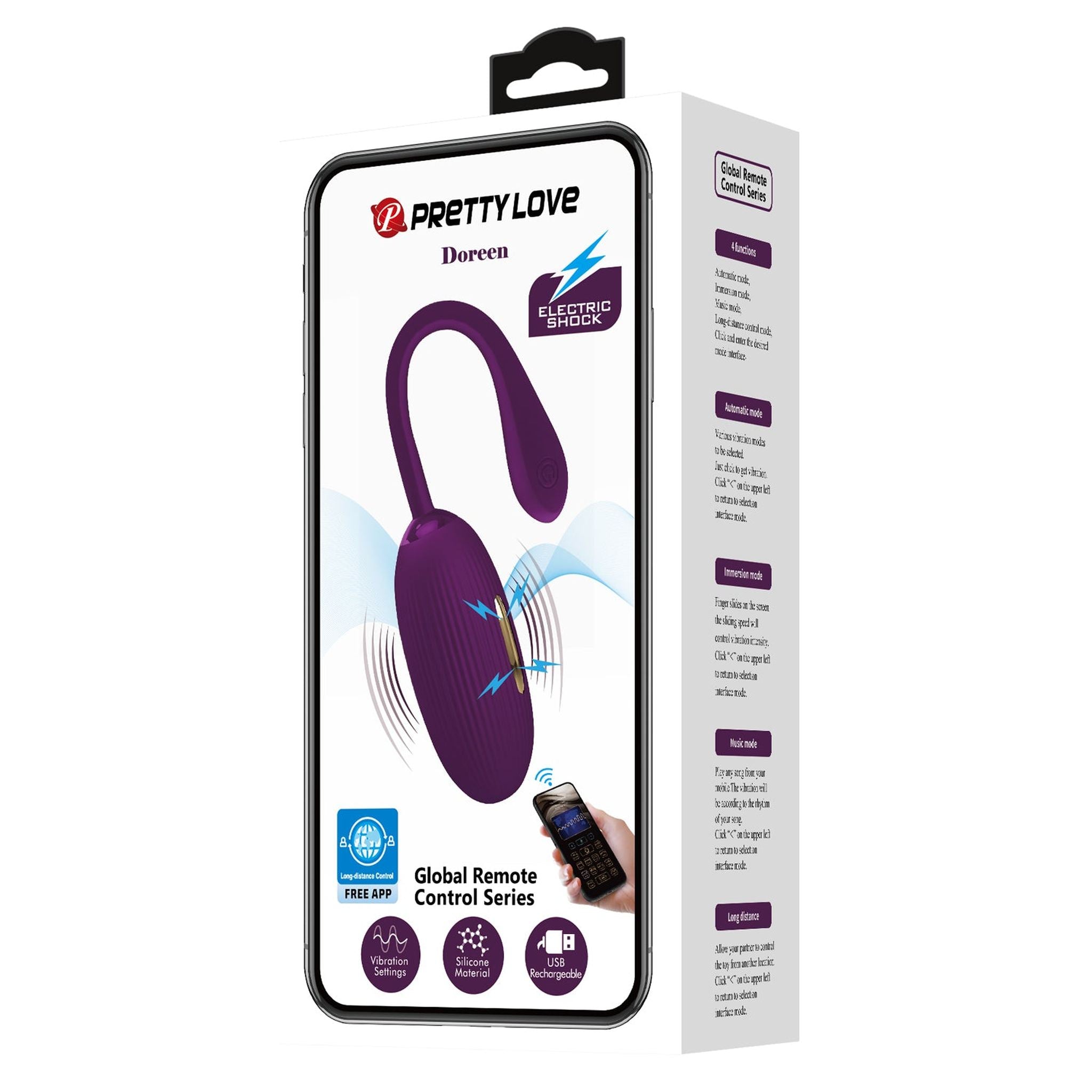 Ovetto Wireless con Elettrostimolazione e Vibrazione
