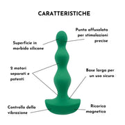 Palline Anali Vibrante in Silicone