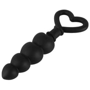 Palline Anali in Silicone con ancoraggio a forma di cuore