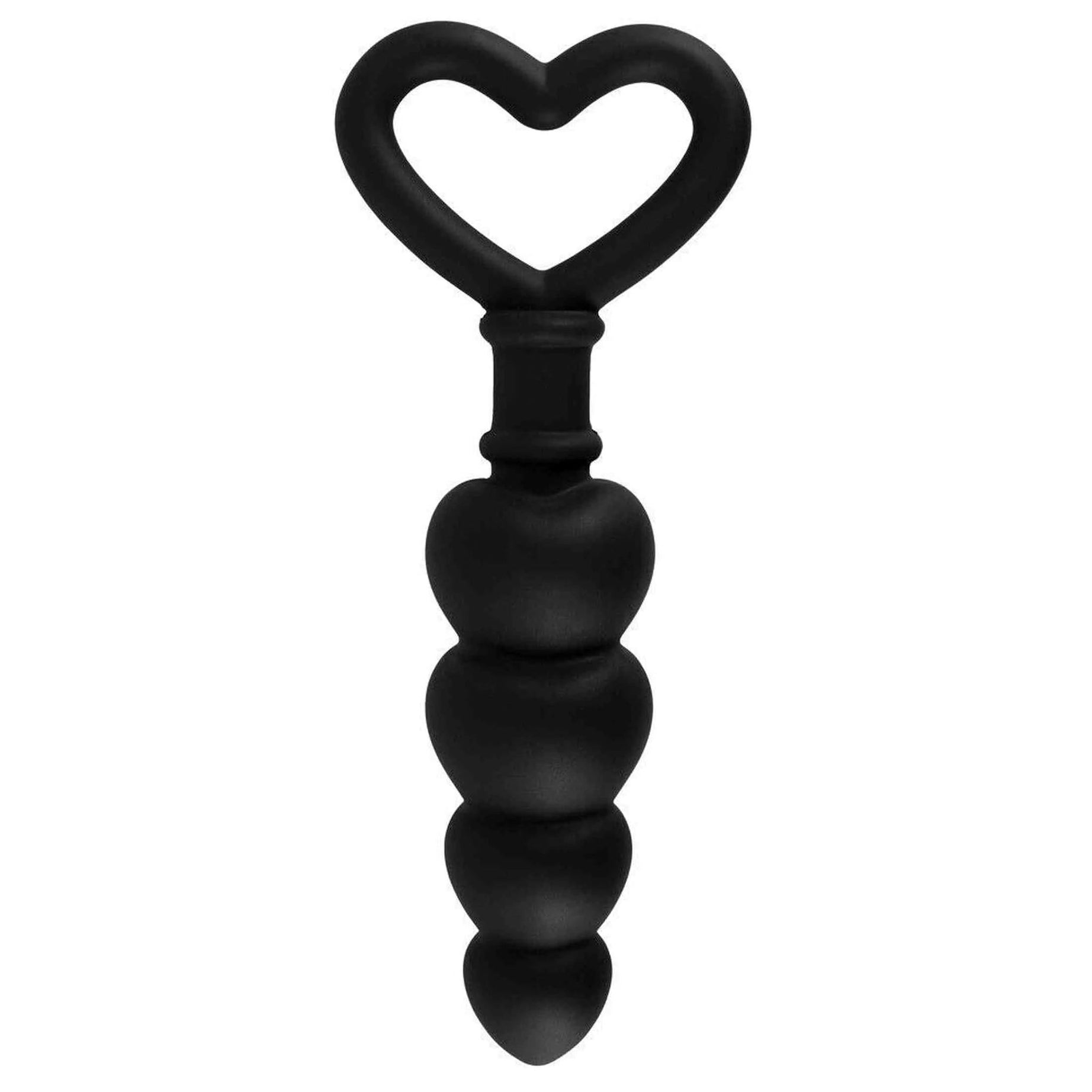 Palline Anali in Silicone con ancoraggio a forma di cuore