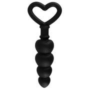 Palline Anali in Silicone con ancoraggio a forma di cuore