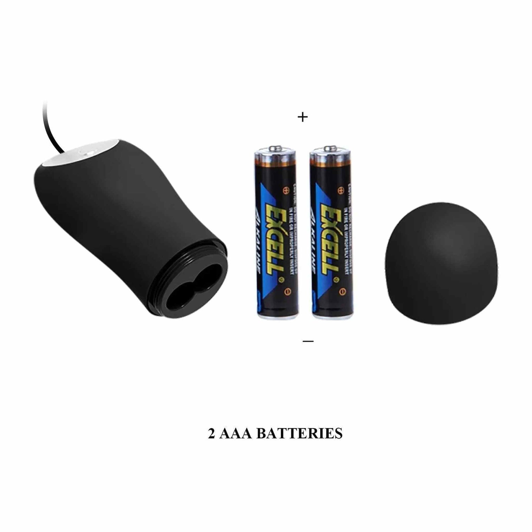 Palline Anali in Silicone con telecomando e 12 diversi programmi di vibrazione - Nero, Silicone, Impermeabile