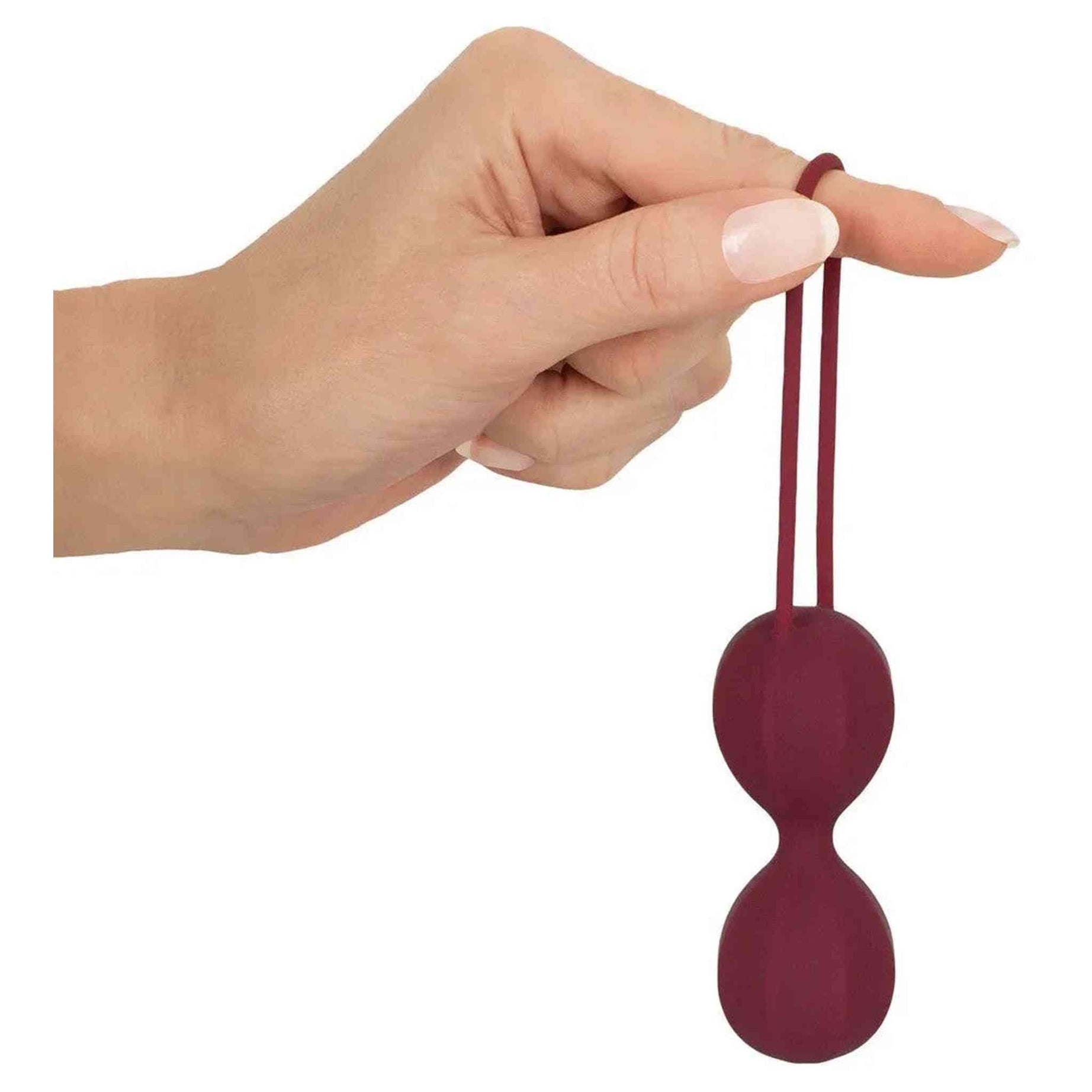 Palline Vaginali in Silicone Bordeaux