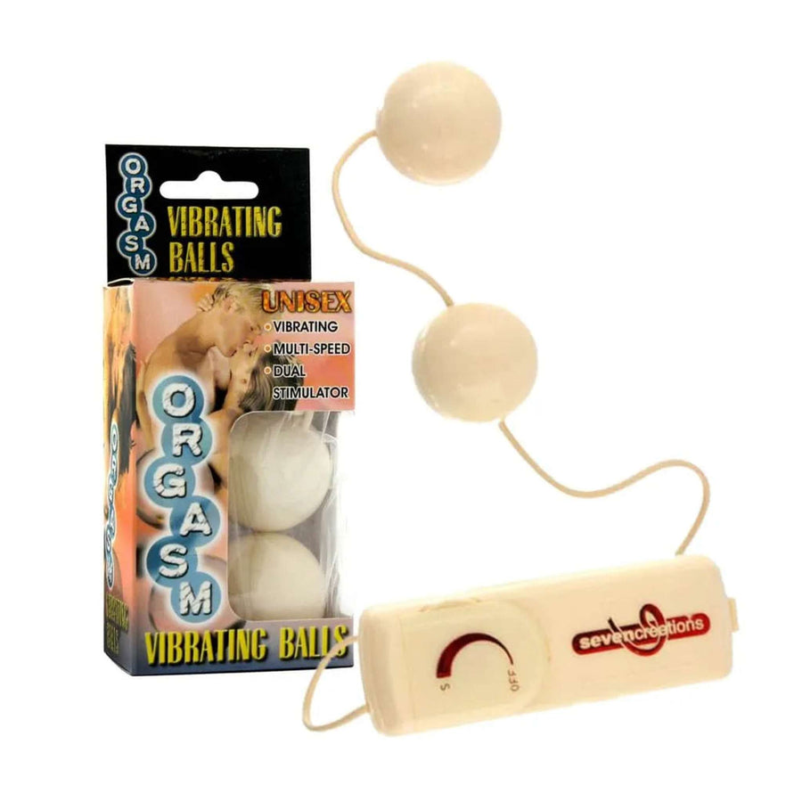 Vibrating balls with remote control - Multispeed vibration