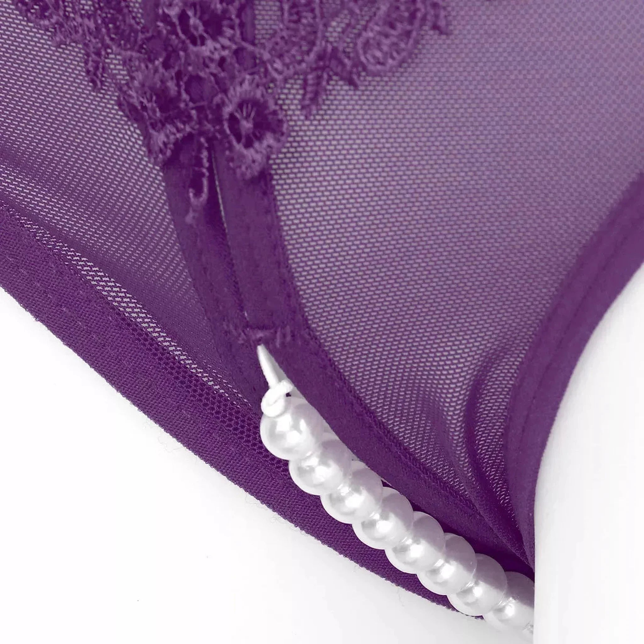 Perizoma Sexy Con Perline Clitoridee