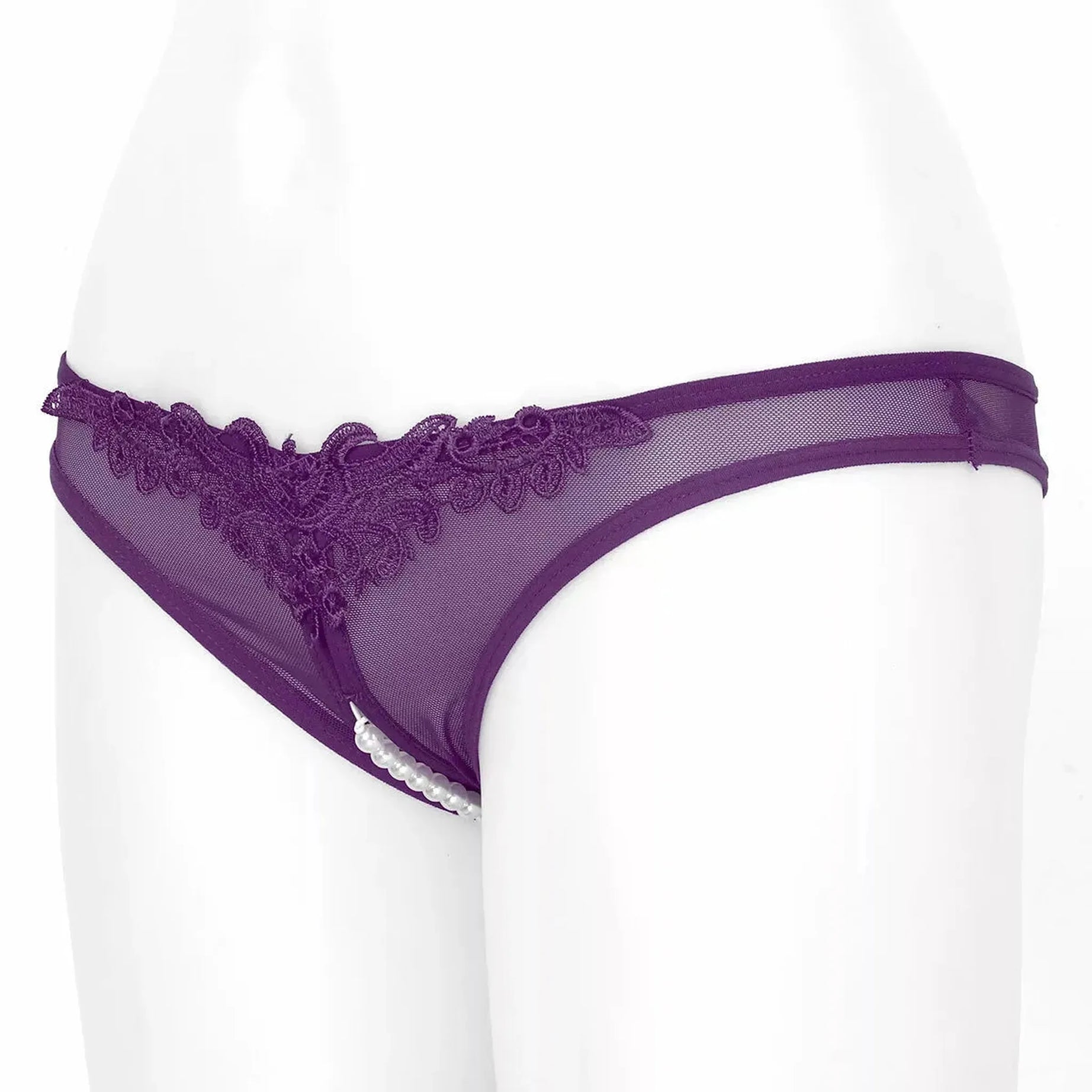 Perizoma Sexy Con Perline Clitoridee