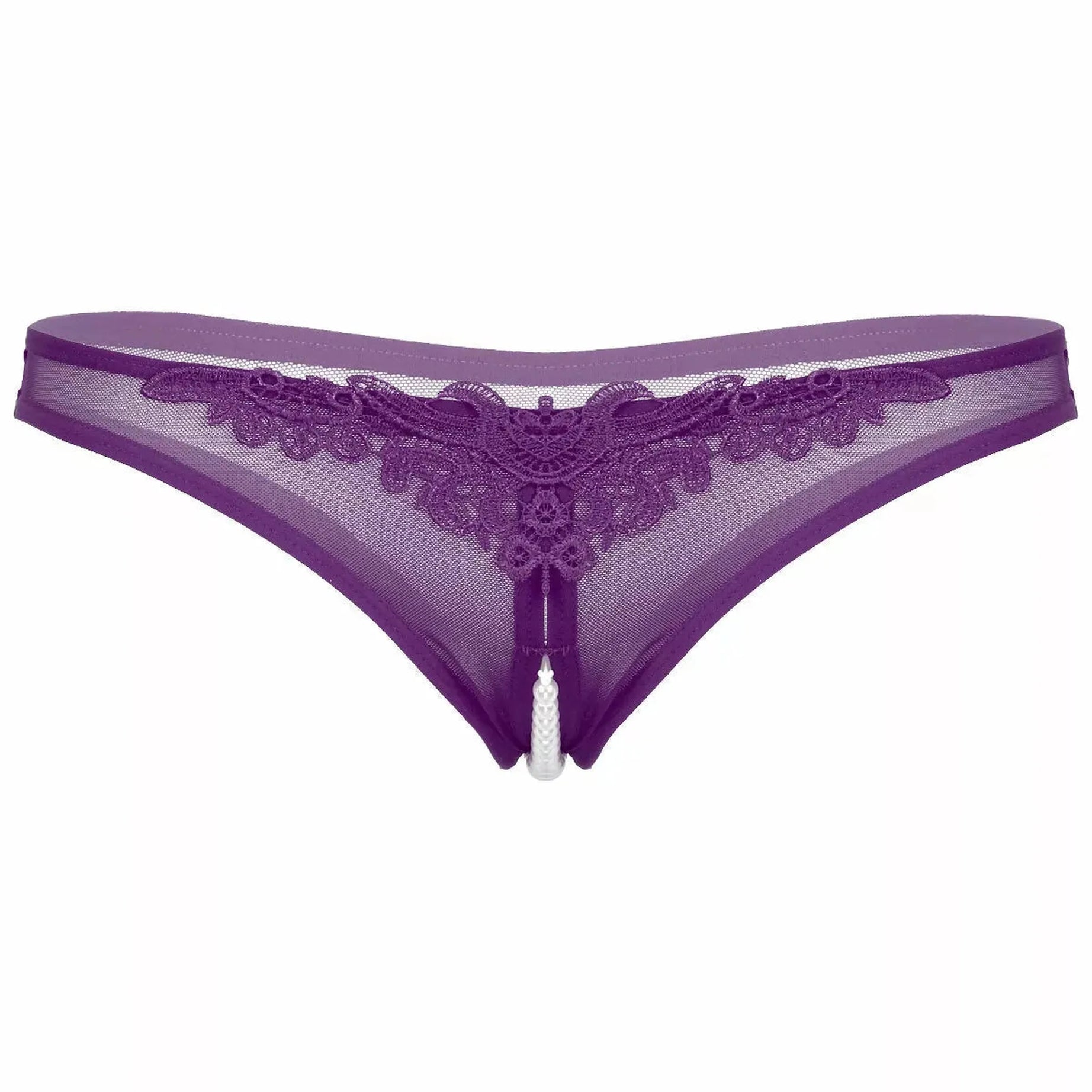 Perizoma Sexy Con Perline Clitoridee