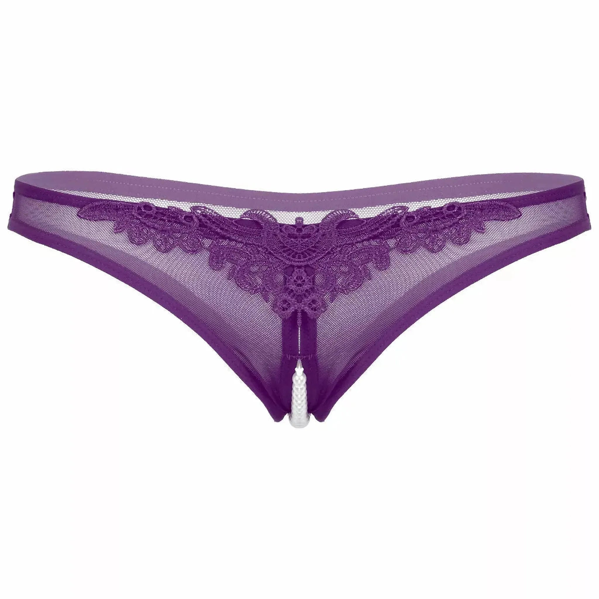 Perizoma Sexy Con Perline Clitoridee