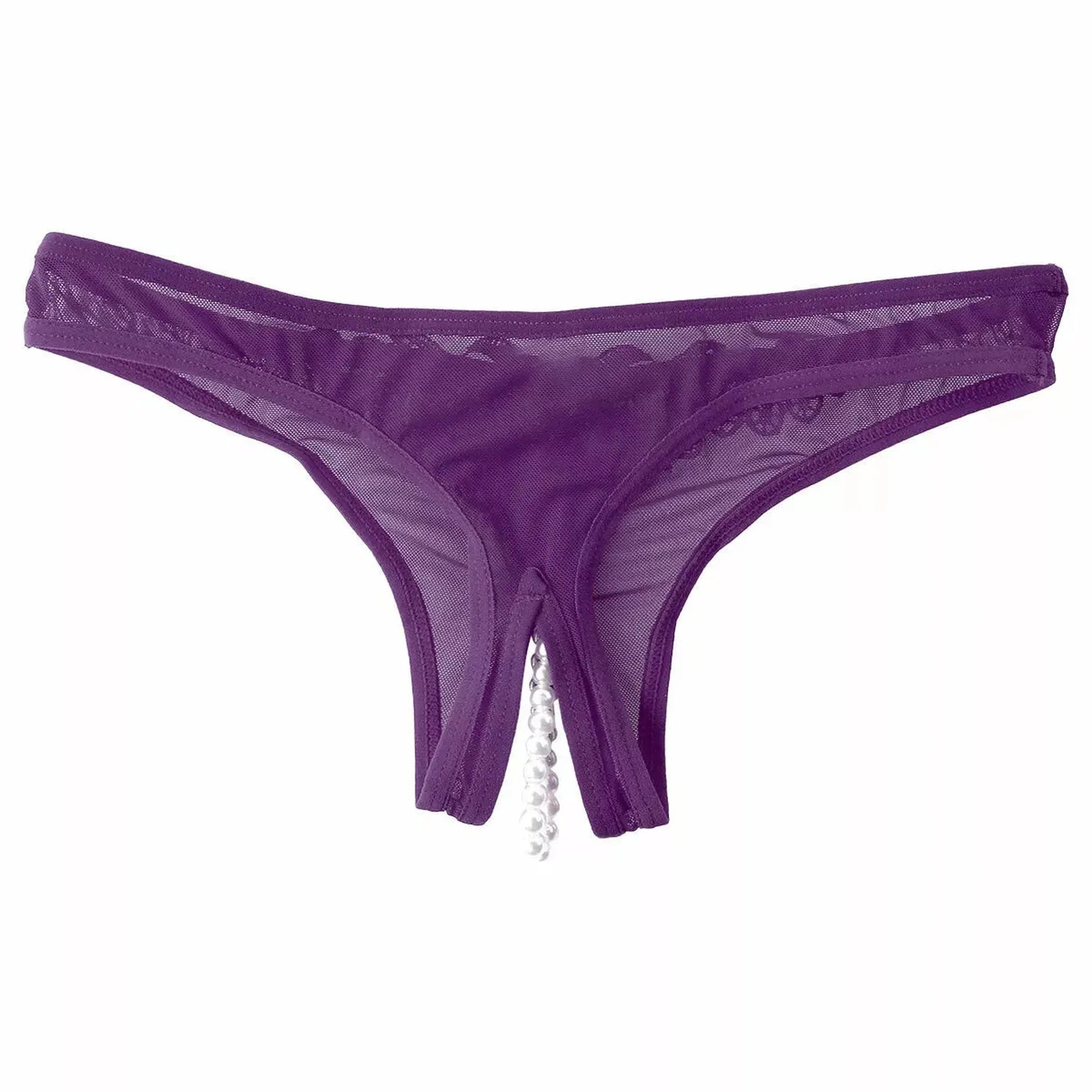 Perizoma Sexy Con Perline Clitoridee