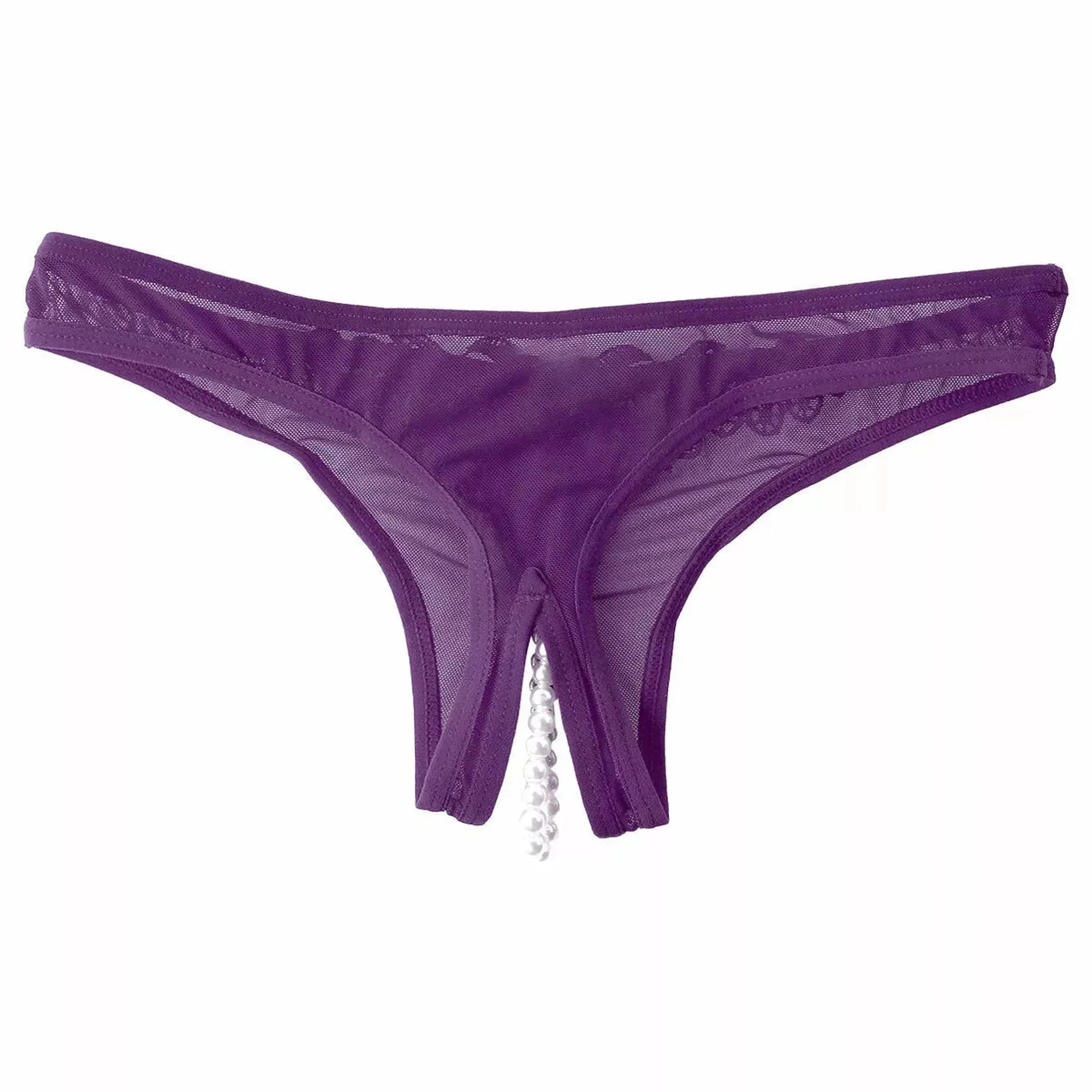 Perizoma Sexy Con Perline Clitoridee