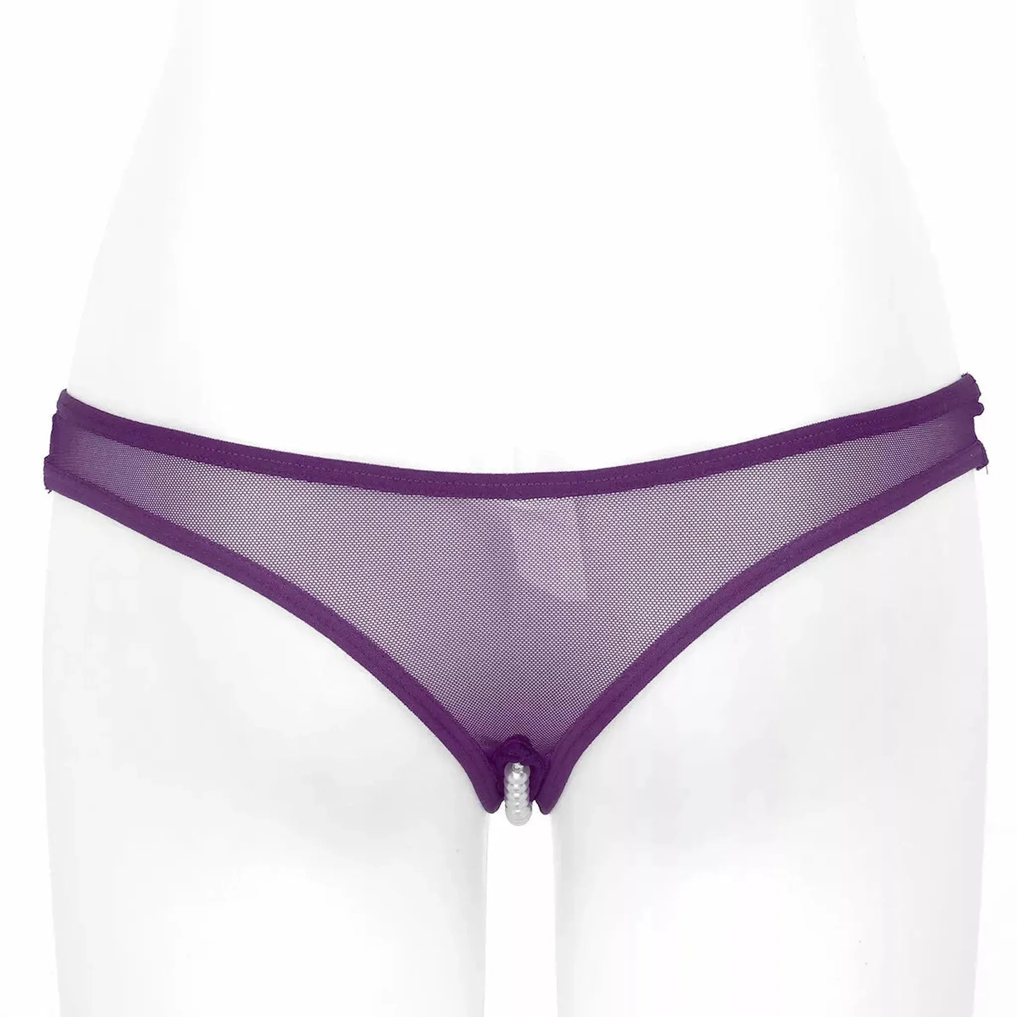 Perizoma Sexy Con Perline Clitoridee