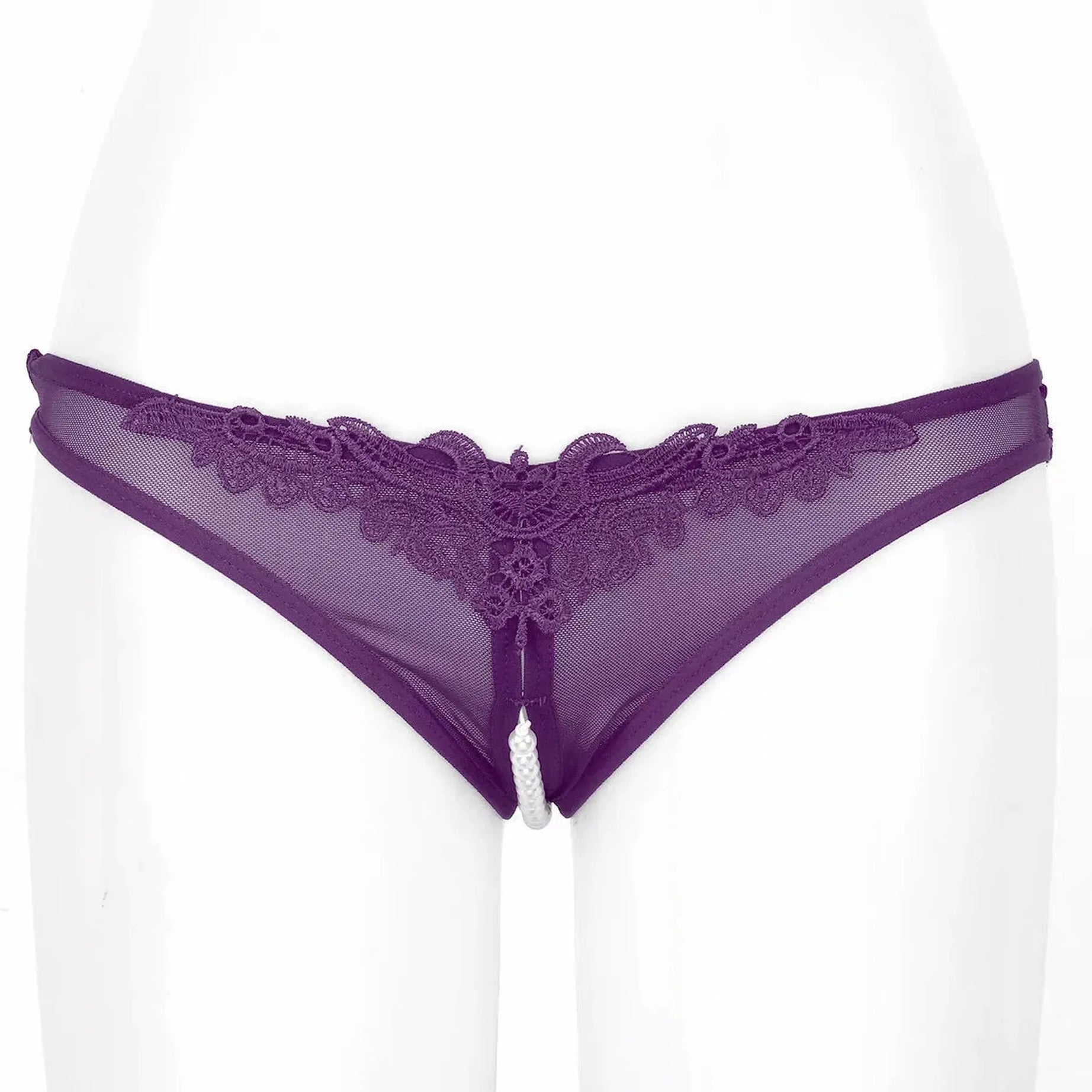 Perizoma Sexy Con Perline Clitoridee