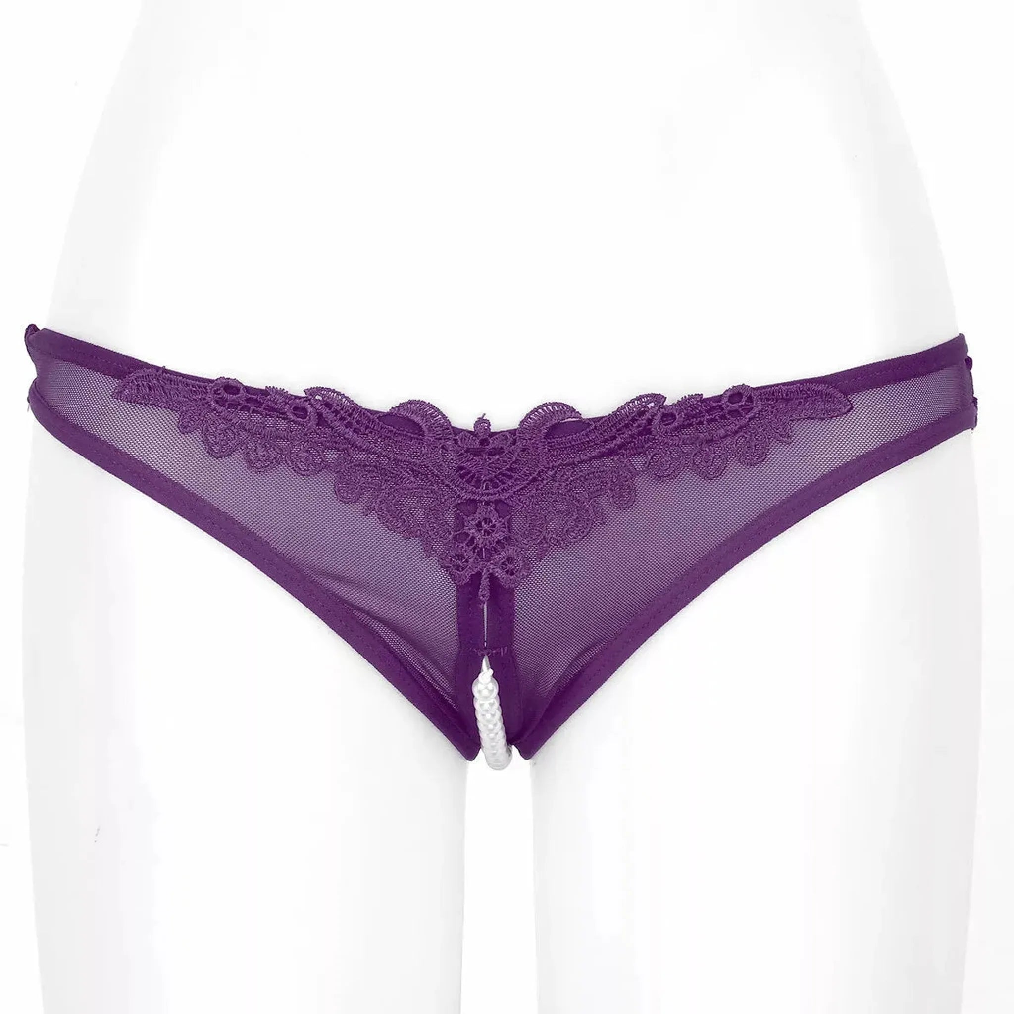 Perizoma Sexy Con Perline Clitoridee