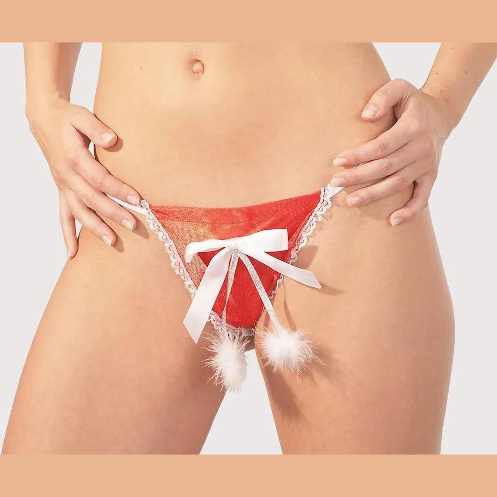 Perizoma femminile natalizio - S/L