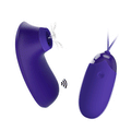 Pleasure Combo Set: Clit Sucker with Wireless Vibrating Egg