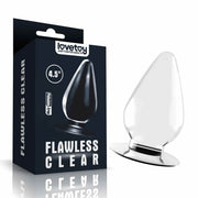 Plug Anale Flawless Clear 11 cm x Ø 6 cm