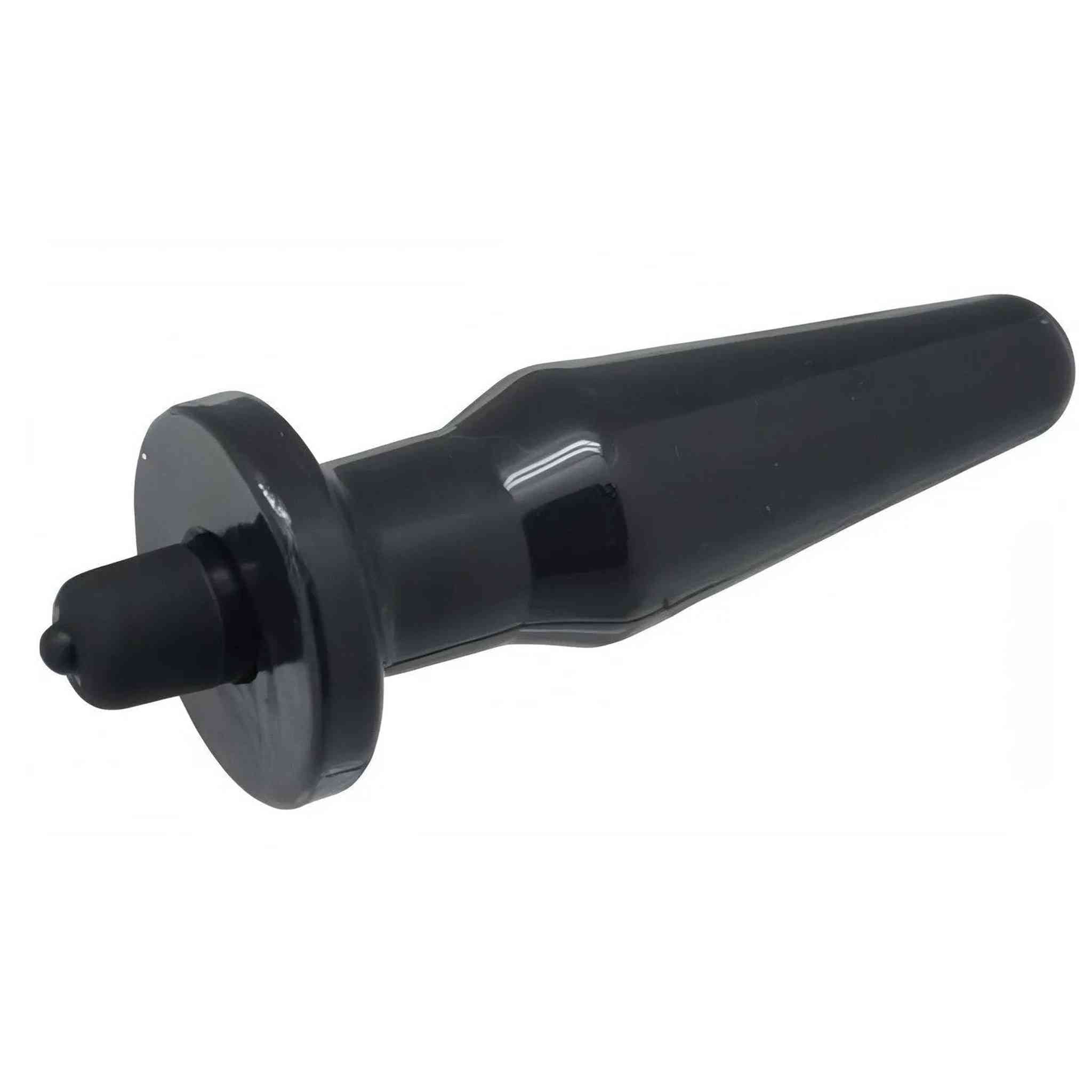 Plug Anale Vibrante 12.5 cm - Multispeed, Nero