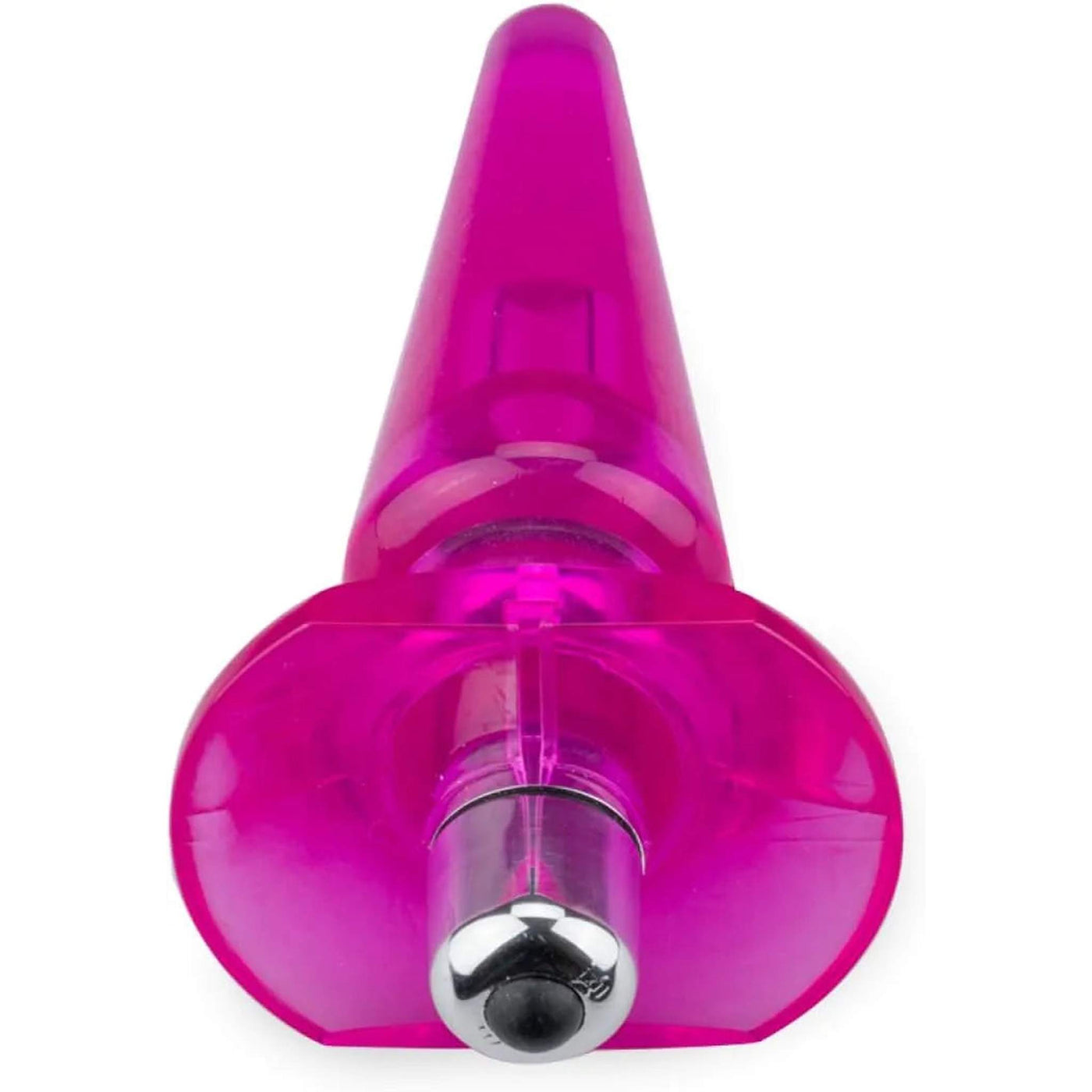 Plug Anale Vibrante Rosa Trasparente