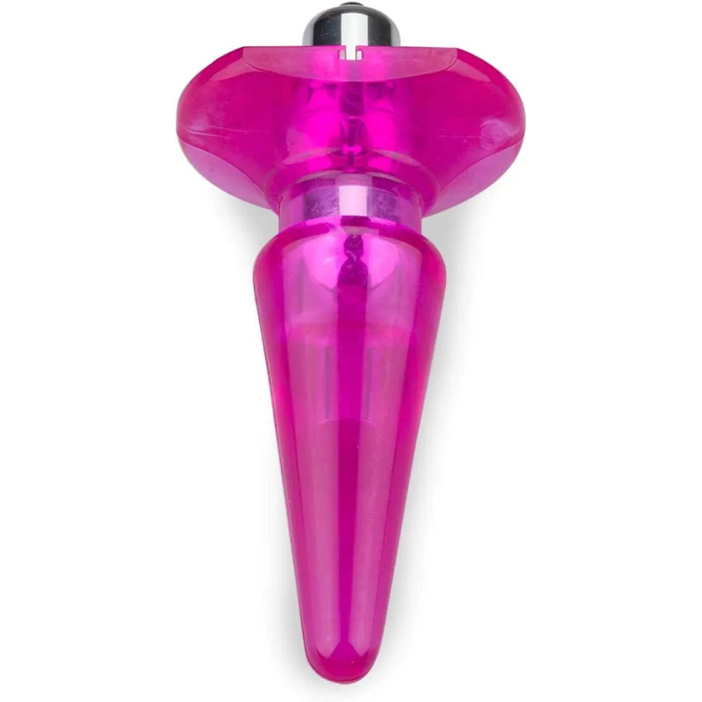 Plug Anale Vibrante Rosa Trasparente