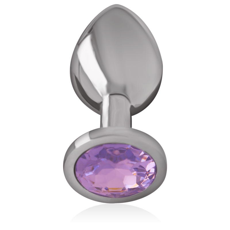 Plug Anale con Diamante Viola - GoEstasy