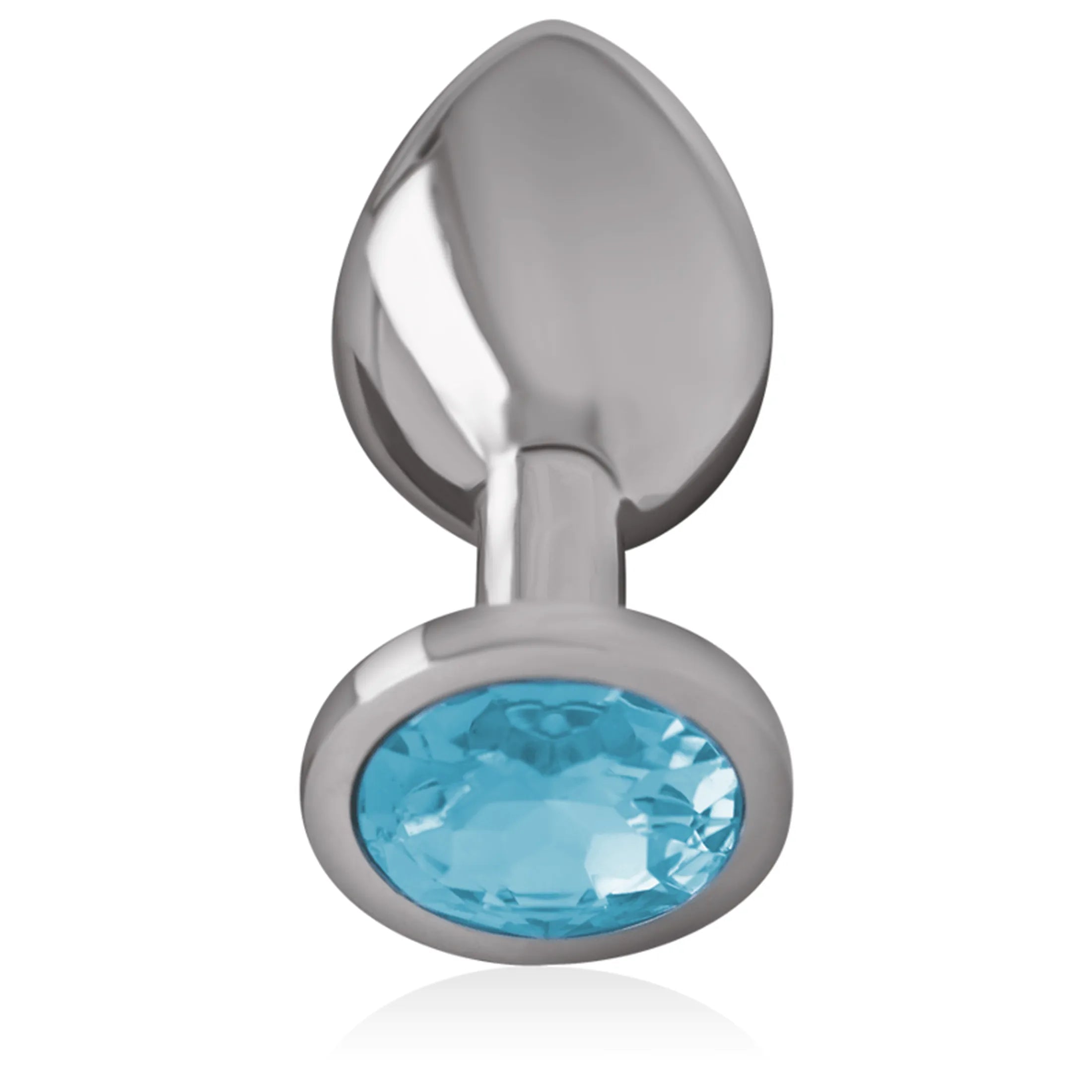 Plug Anale con Swarovsky Azzurro - GoEstasy