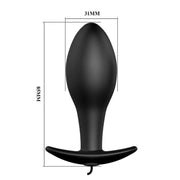 Plug anale design in silicone - 12 modalità di vibrazione