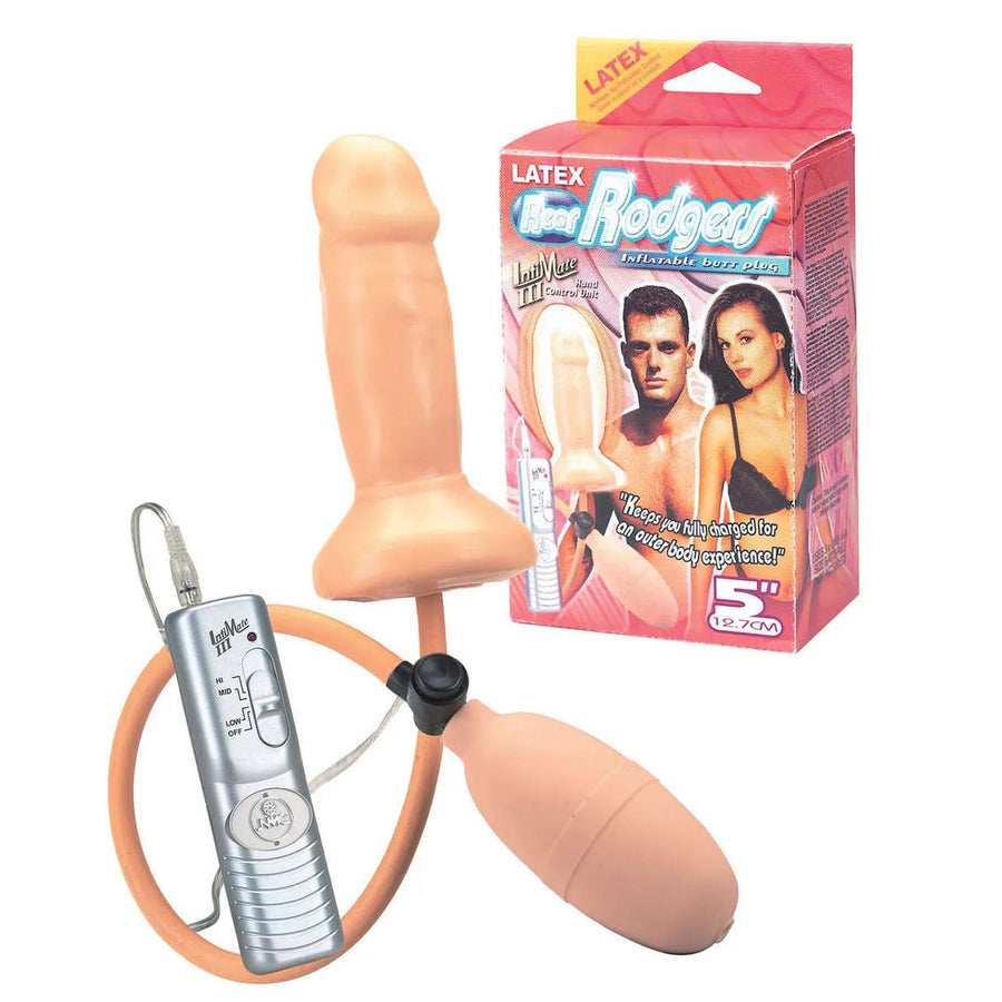 Vibrating Phallic Anal Plug