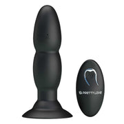 Plug anale vibrante wireless - Nero