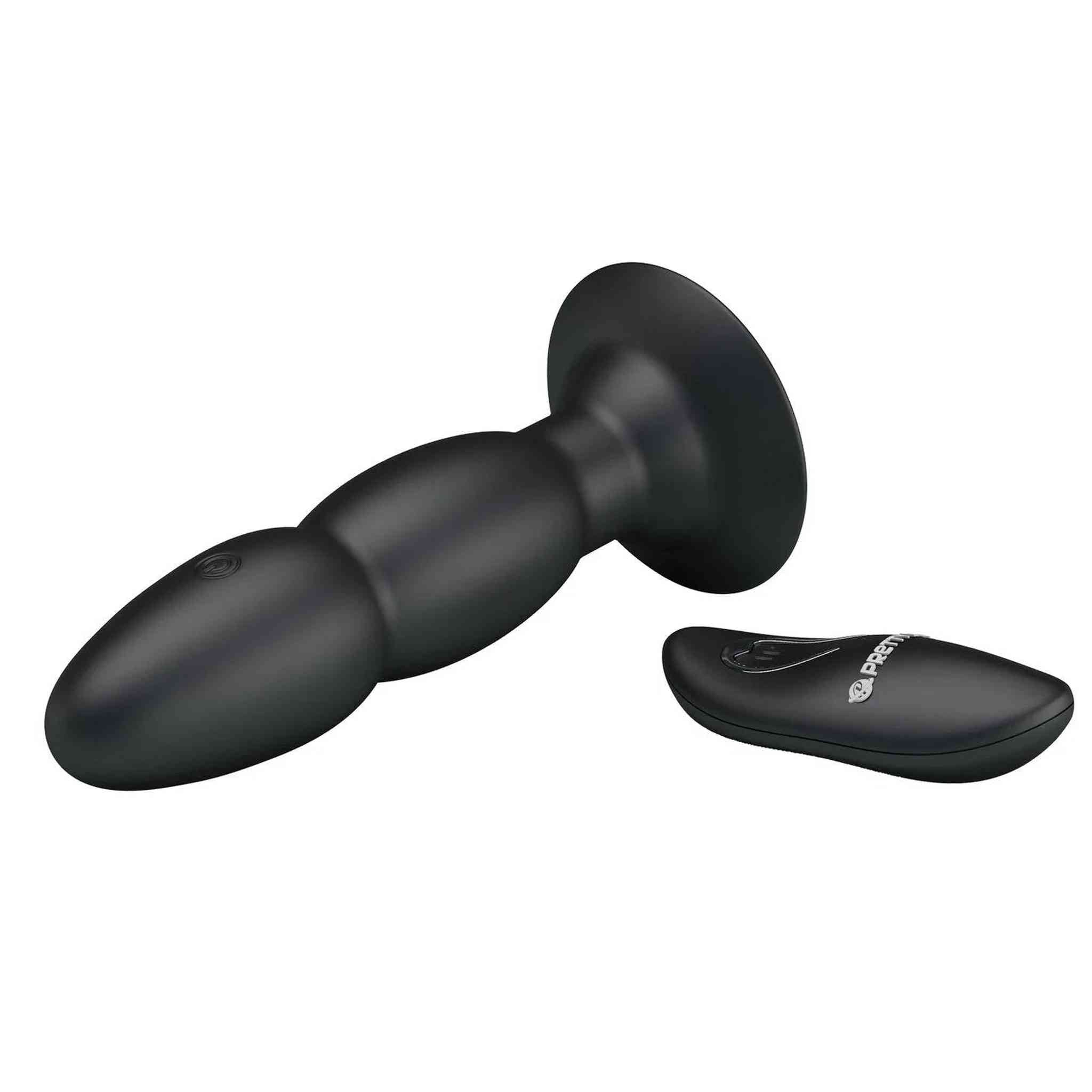 Plug anale vibrante wireless - Nero