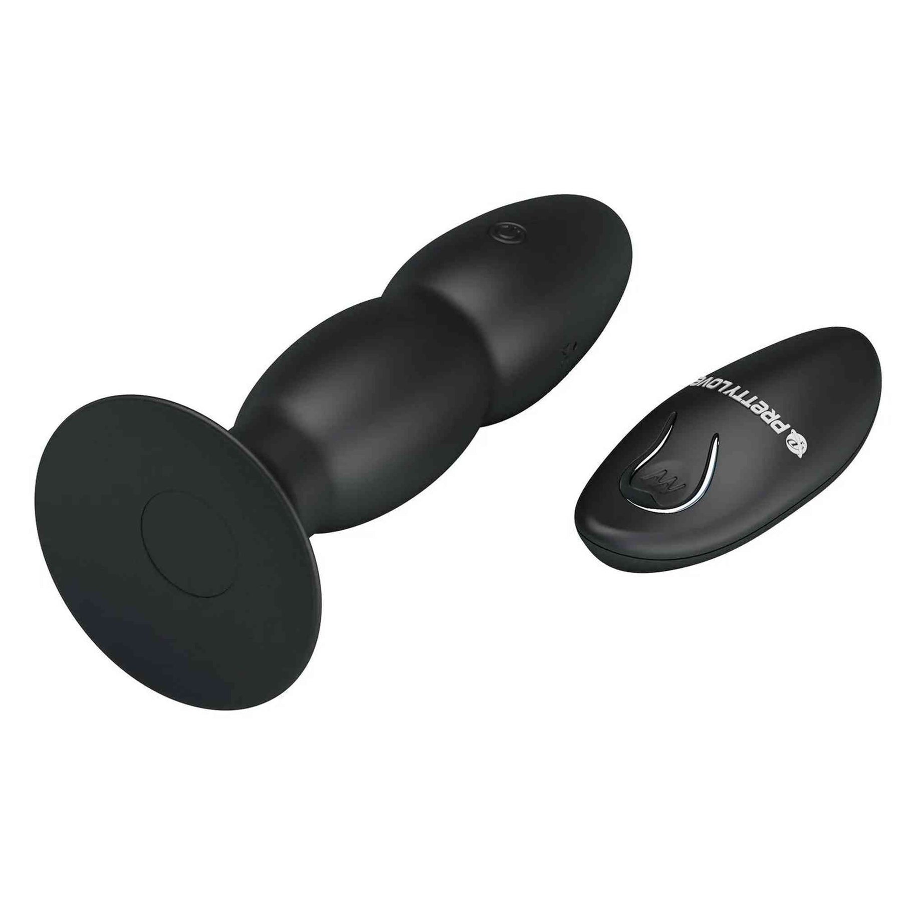 Plug anale vibrante wireless - Nero