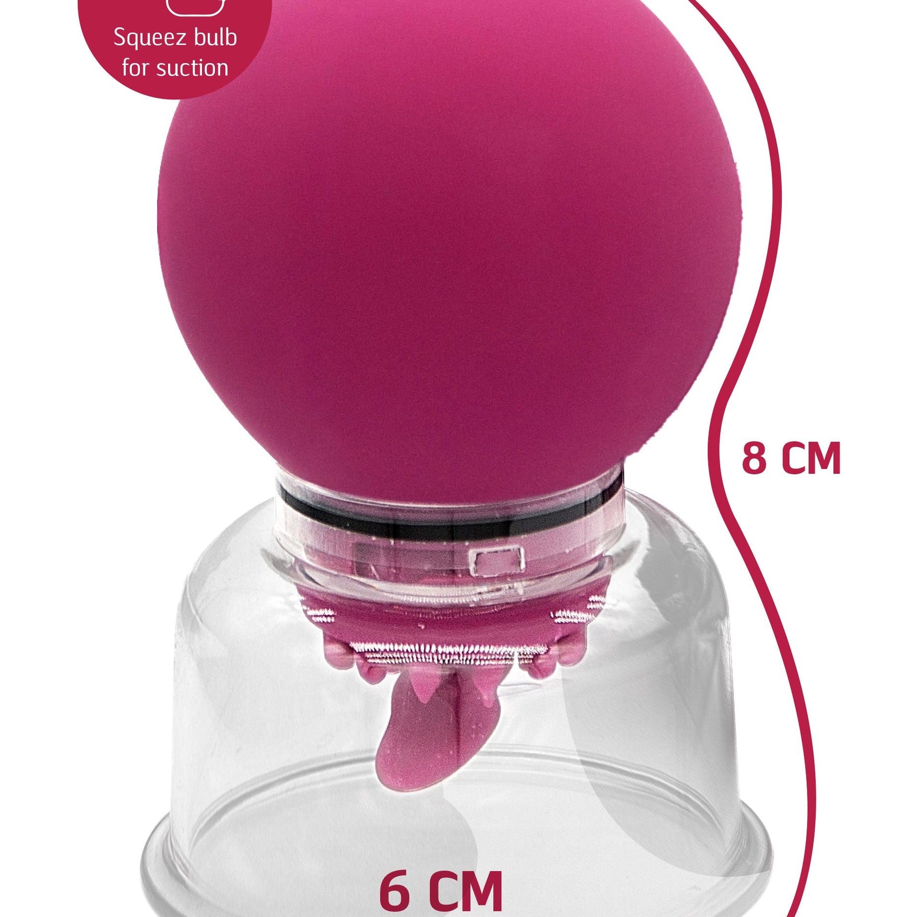 Pompetta Vibrante e Rotante per Capezzoli o Clitoride