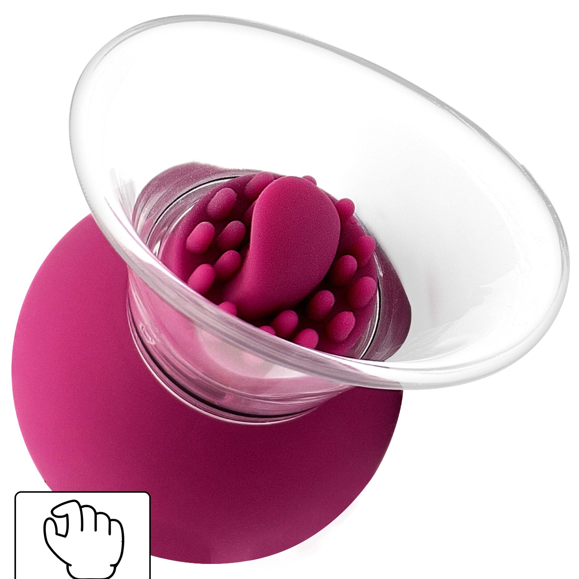 Pompetta Vibrante e Rotante per Capezzoli o Clitoride