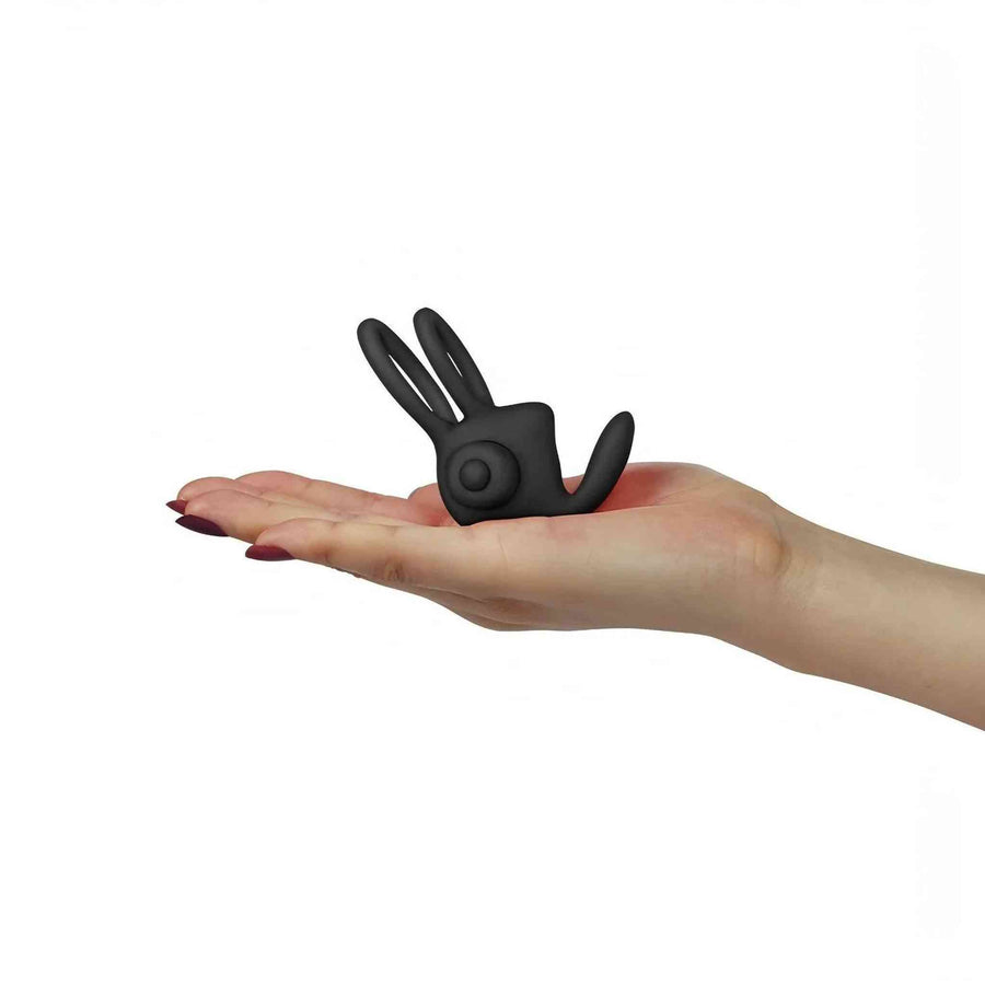 Power Clit Double Vibrating Phallic Ring with Clitoral Stimulator