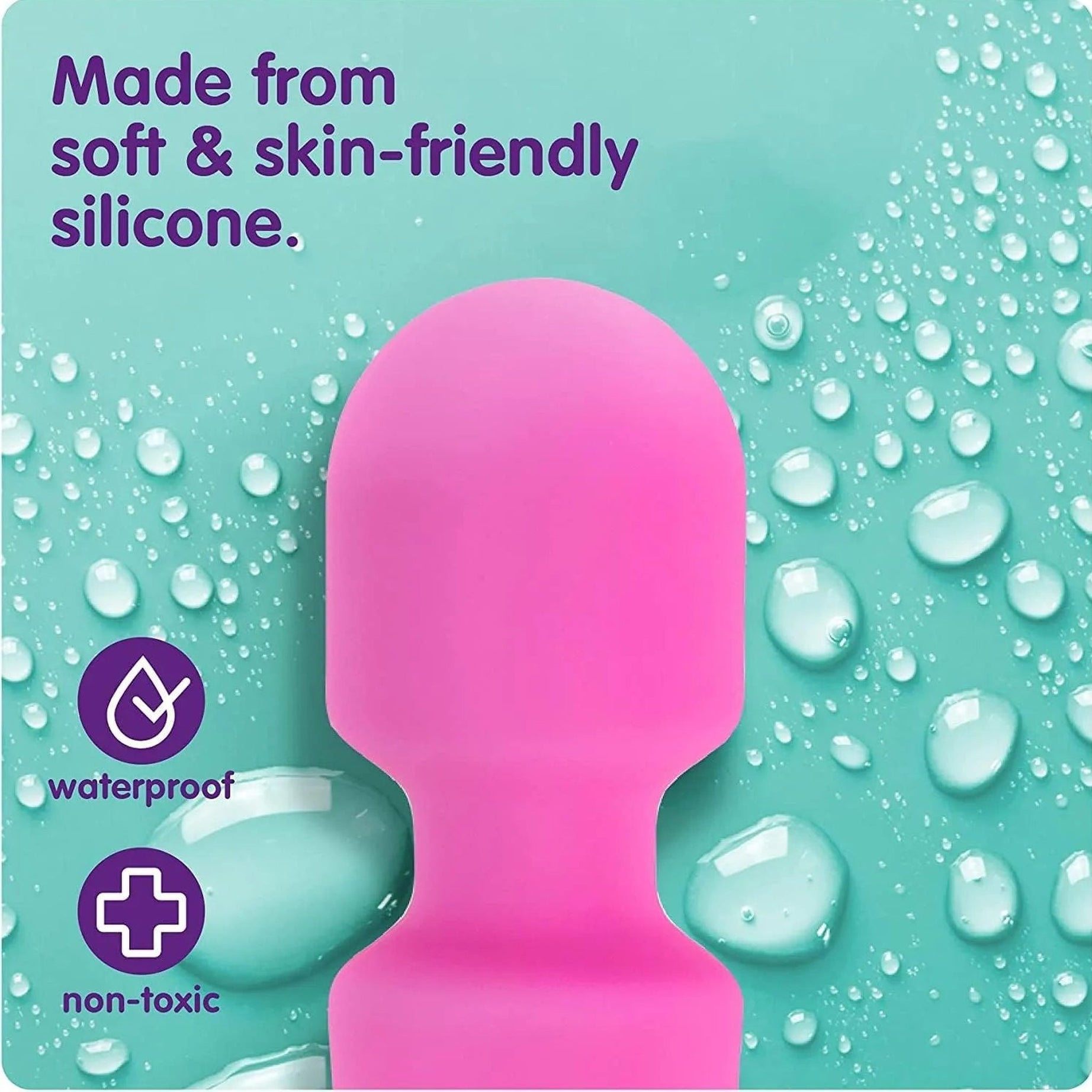 Power Wand Con Frequenze ed Intensità Personalizzabili Fucsia