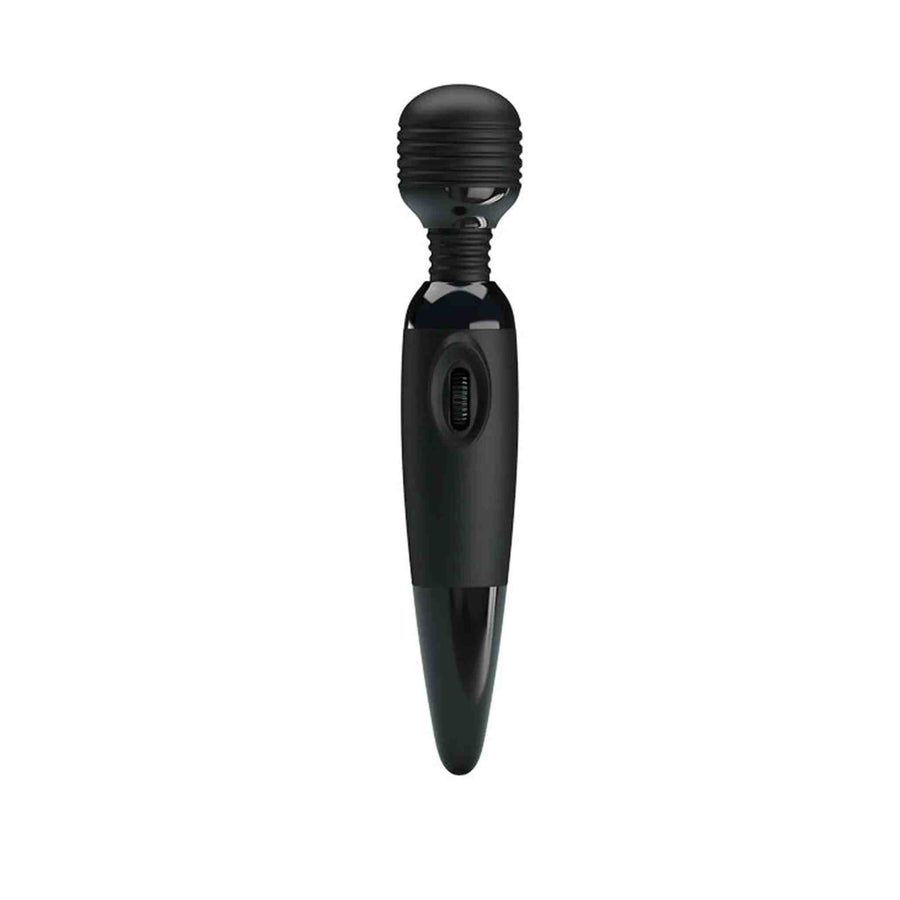 Power Wand With Adjustable Vibration - Black