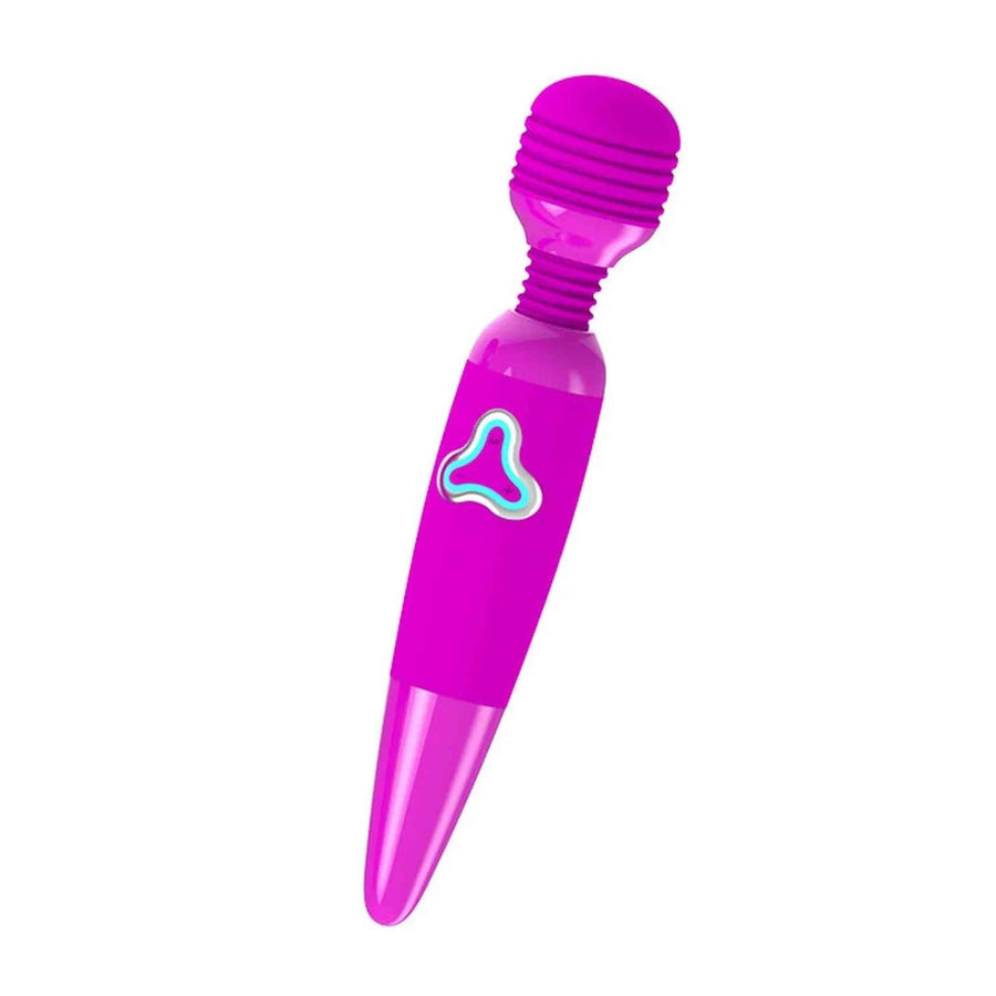 Power Wand with 7 different vibration modes - Rechargeable, Purple